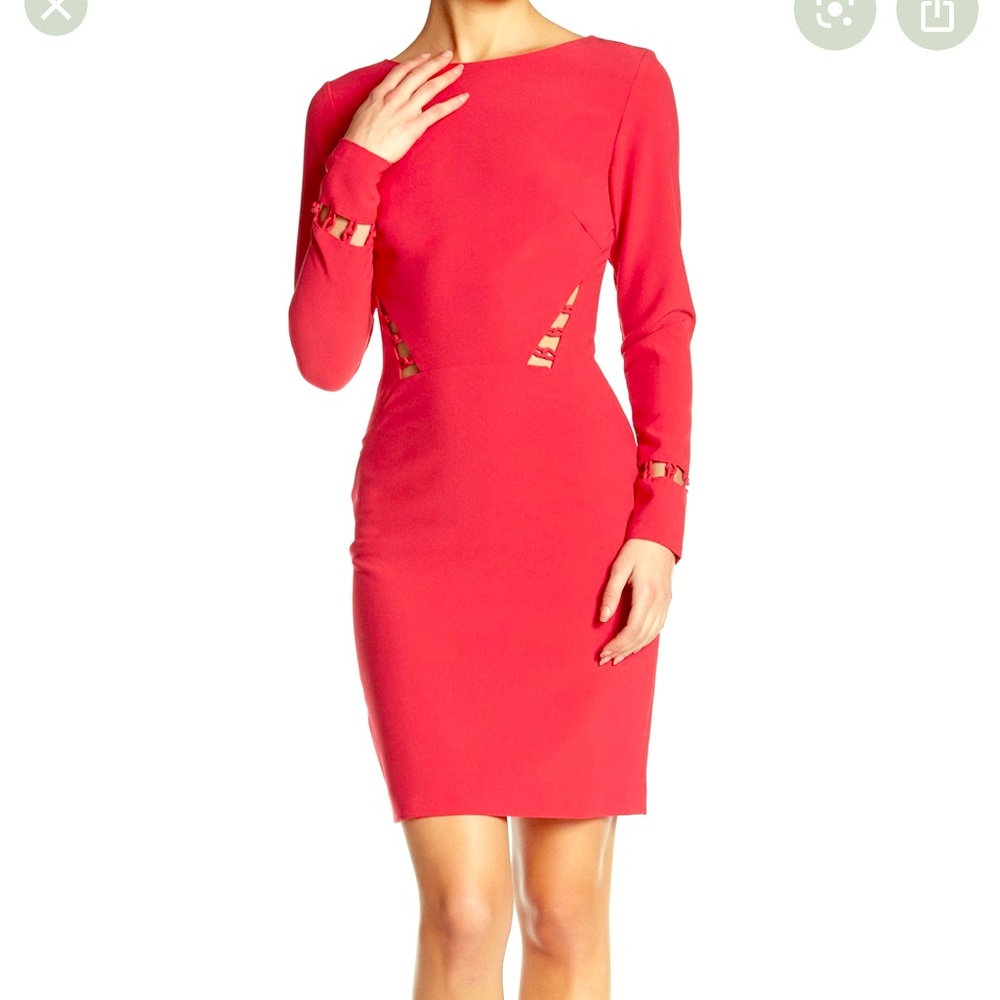 Nicole Miller long sleeve dress